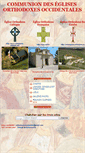 Mobile Screenshot of orthodoxie-occidentale.org